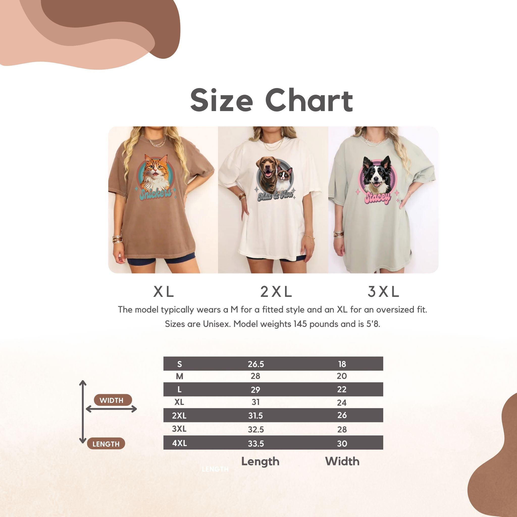 Custom Comfort Colors Vintage Retro Pet Shirt - Pet Photo + Name