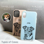 Custom Pet Phone Case - Pet Photo + Name
