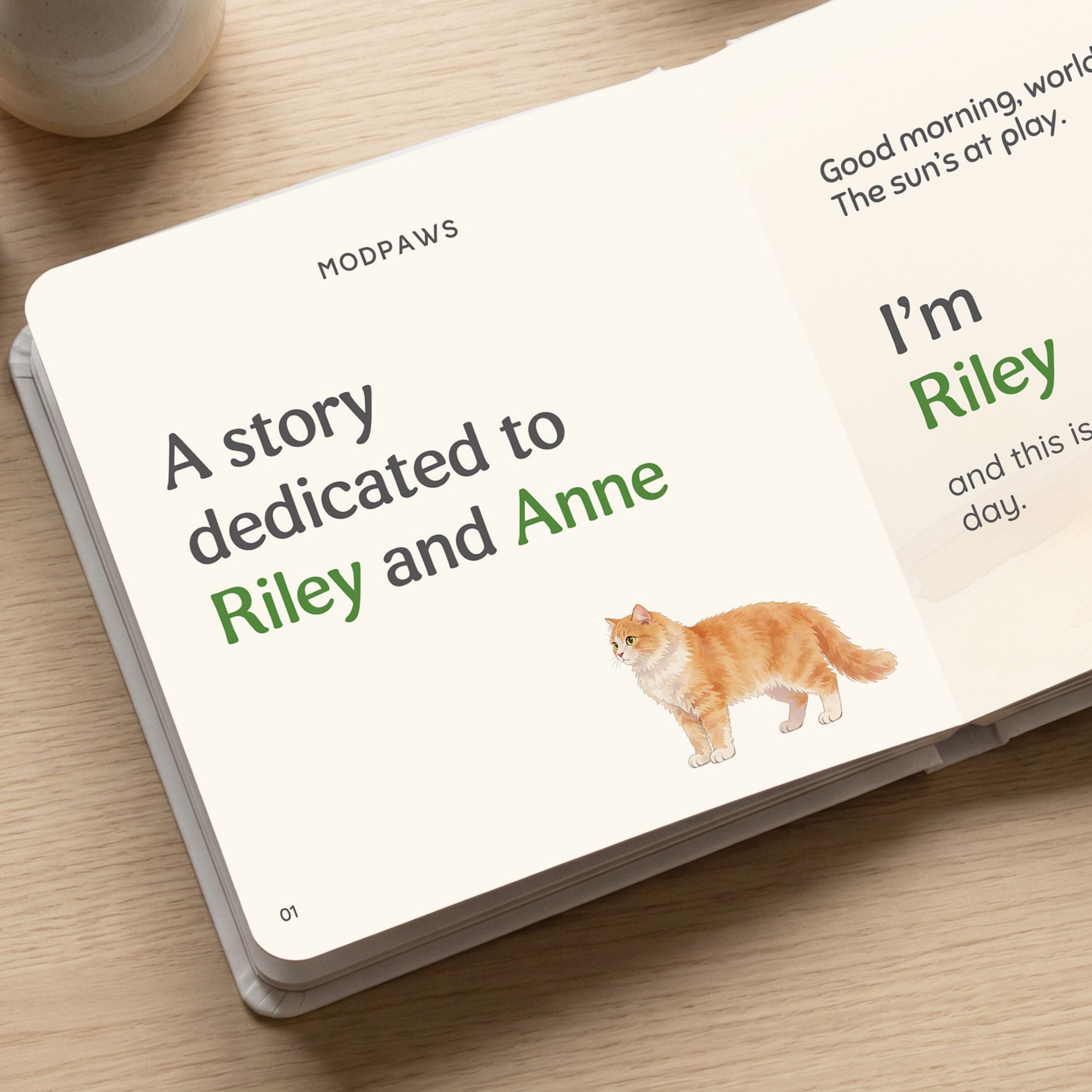 Custom Pet Kids Story Book - Pet Photo + Name