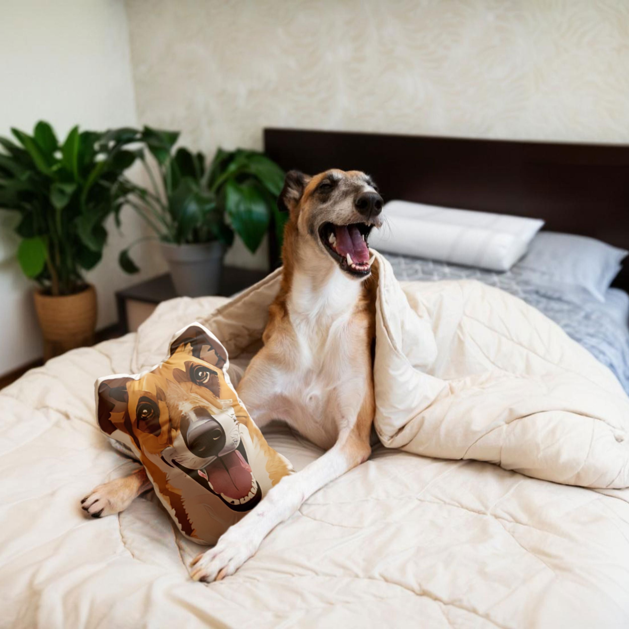 Custom Pet Shaped Cat Dog Pillow - Pet Photo