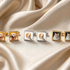 Custom Pet Photo Cufflinks Using Photo - Pet Face