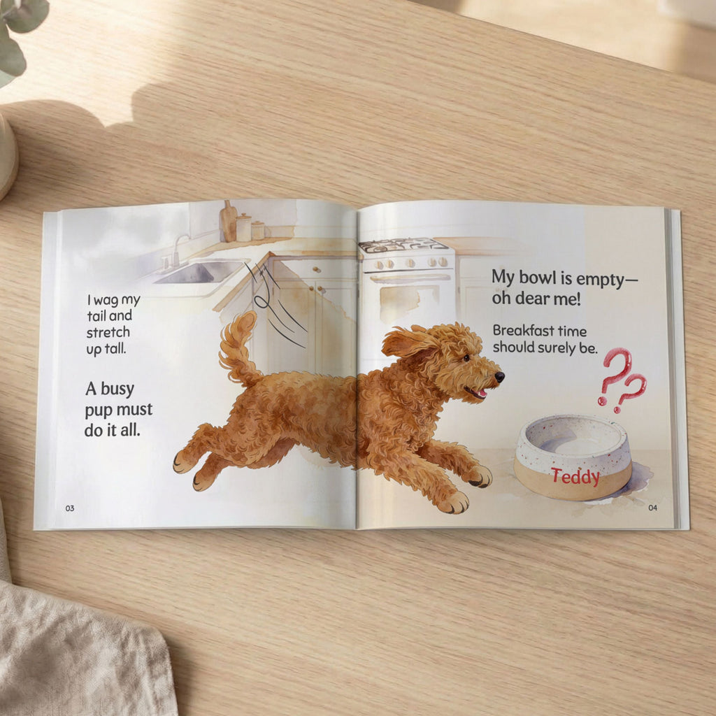 Custom Pet Kids Story Book - Pet Photo + Name