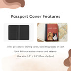 Custom Pet Passport Case - Pet Photo + Name