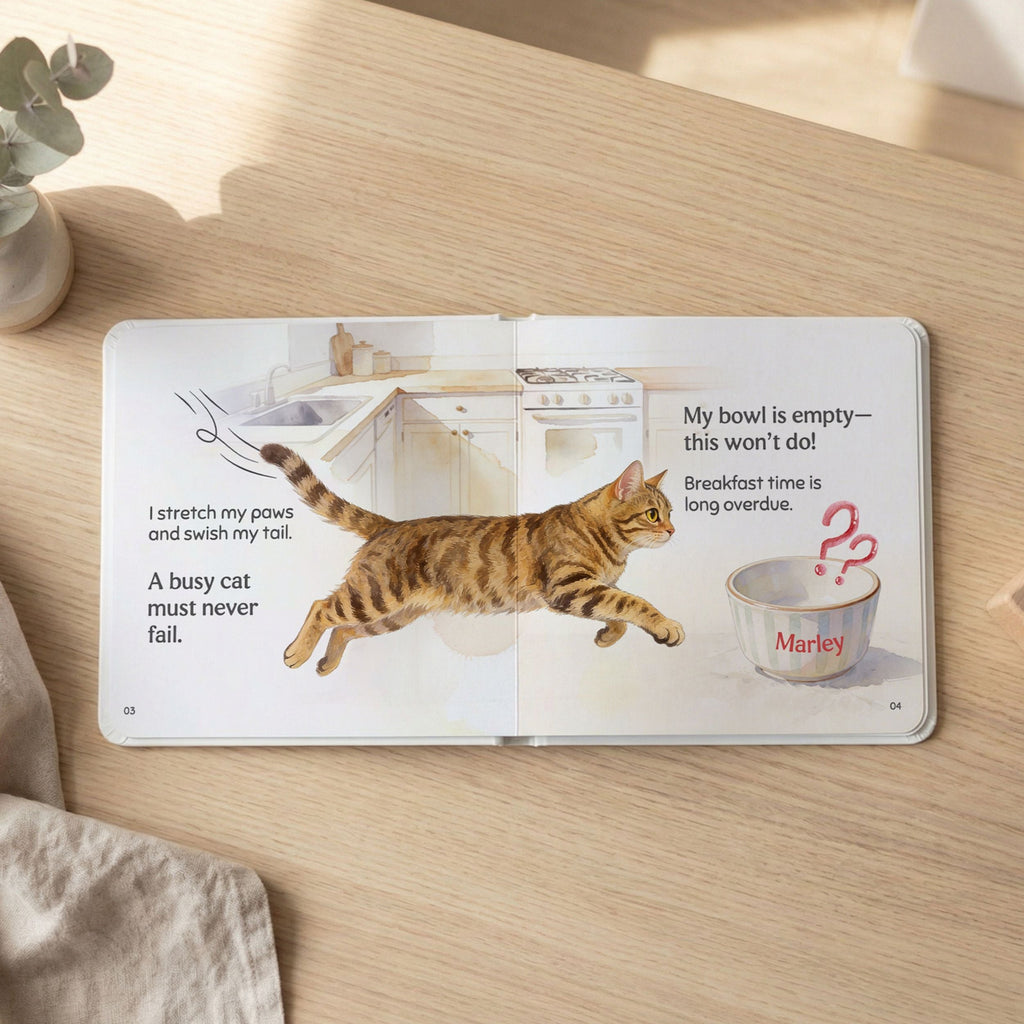 Custom Pet Kids Story Book - Pet Photo + Name