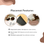 Custom Color Pet Mat - Pet Photo + Name