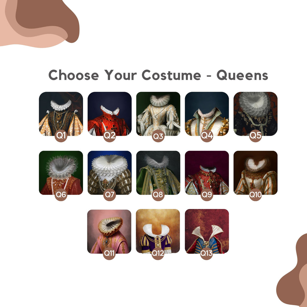 Custom Royal Pet Portraits - Pet Photo