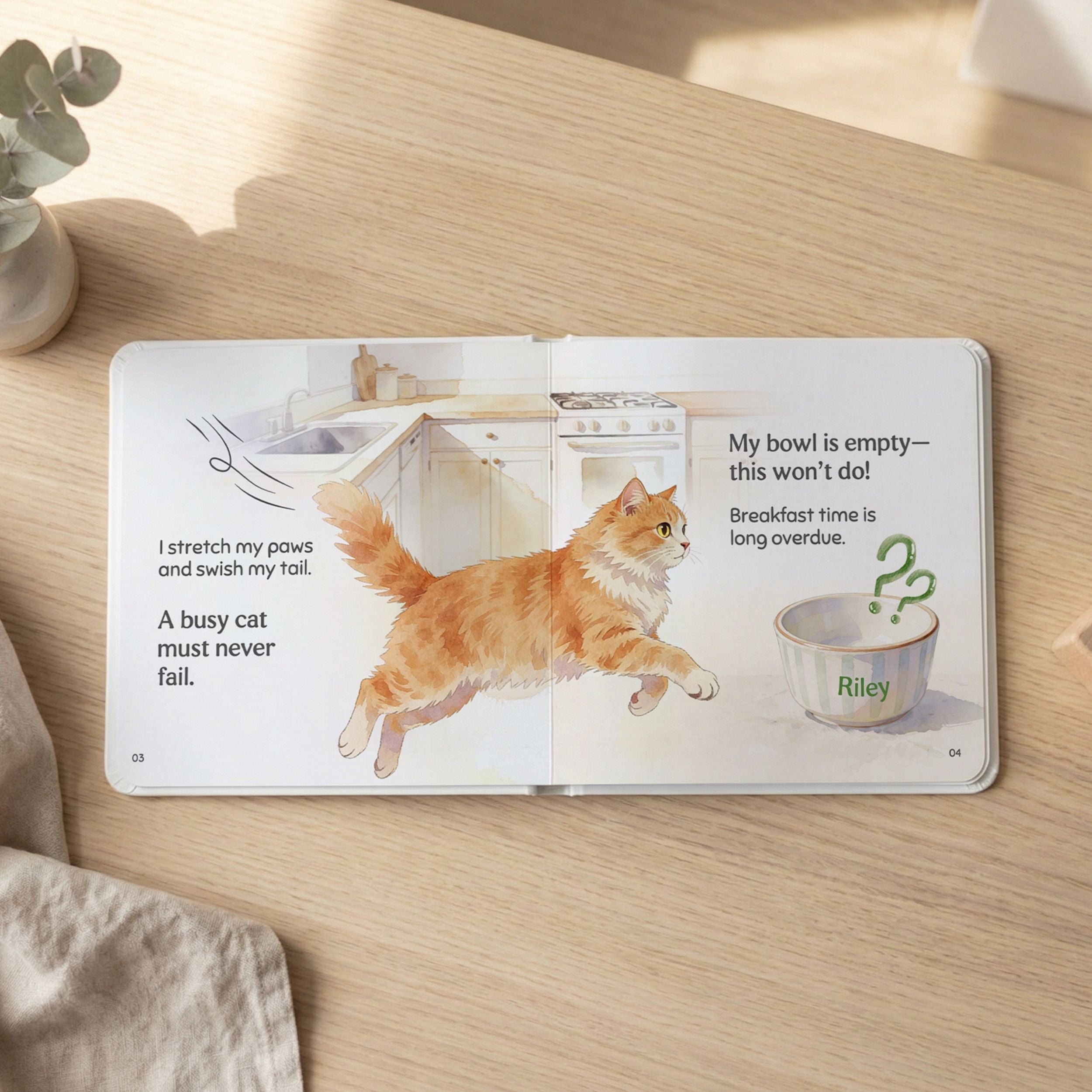 Custom Pet Kids Story Book - Pet Photo + Name