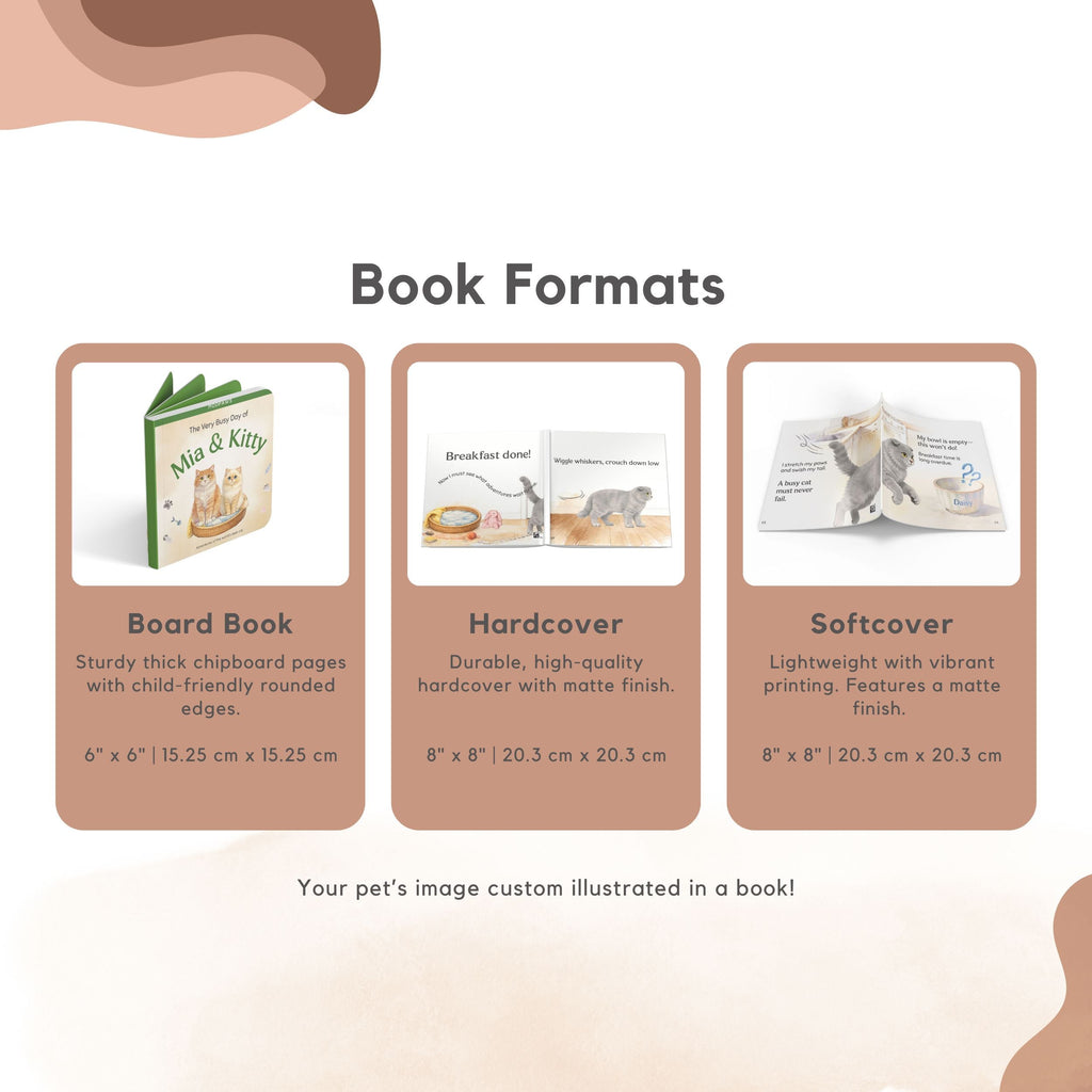 Custom Pet Kids Story Book - Pet Photo + Name