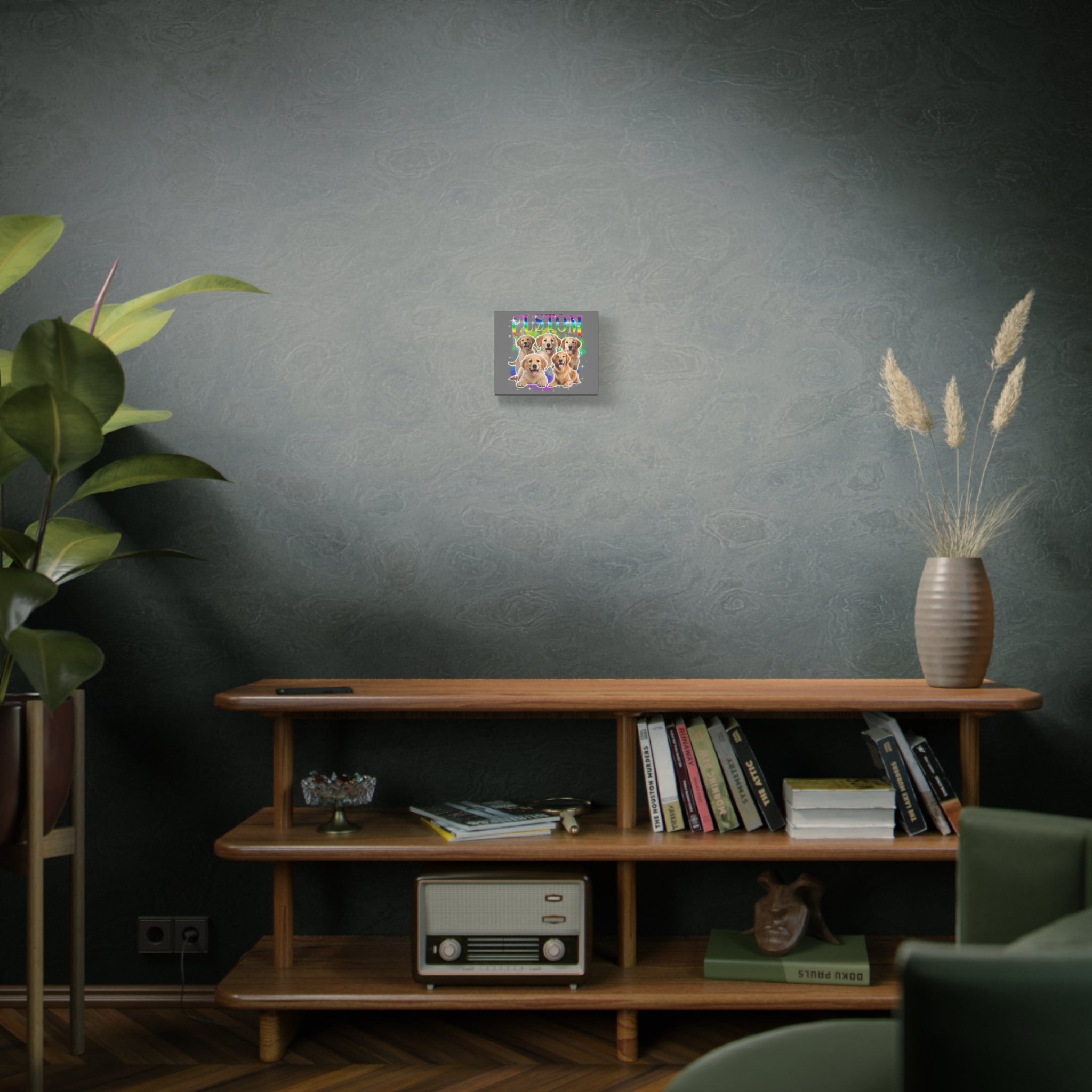 Pet Canvas - Photo And Name