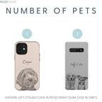 Custom Pet Phone Case - Pet Photo + Name