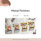Custom Pet Photo Cufflinks Using Photo - Pet Face