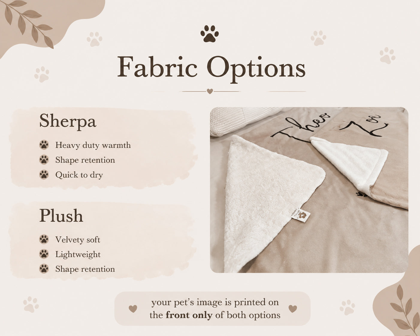 Sherpa Blanket — "Life Is Better With A Dog" Pawsvitive Cuddle Throw (Dog Lover Gift)