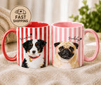 Bernese Mountain Dog Mug - "Stay Pawsitive, Cuddle Often" Accent Coffee Cup