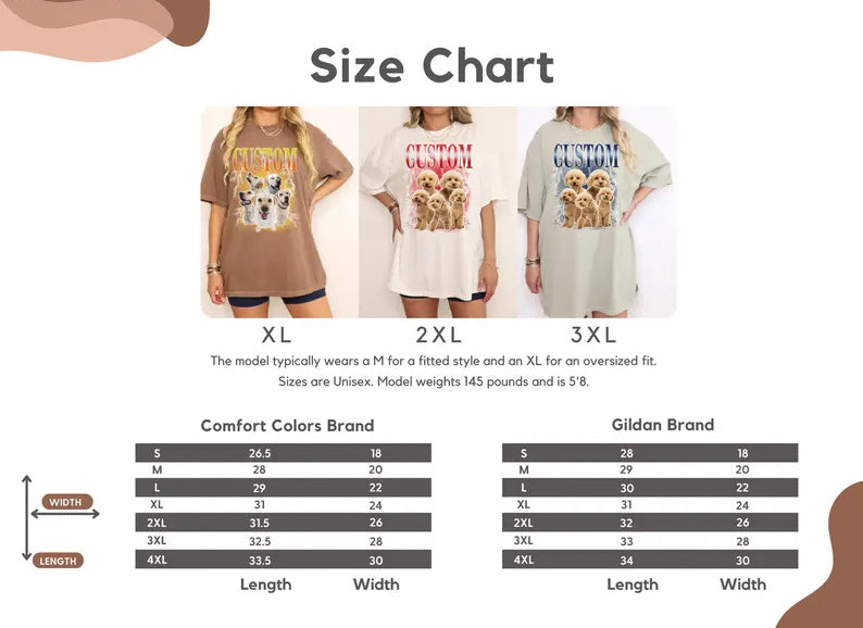 Pet Photo Shirt - Your Pet Photo And Name