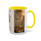 Bernese Mountain Dog Mug - "Stay Pawsitive, Cuddle Often" Accent Coffee Cup