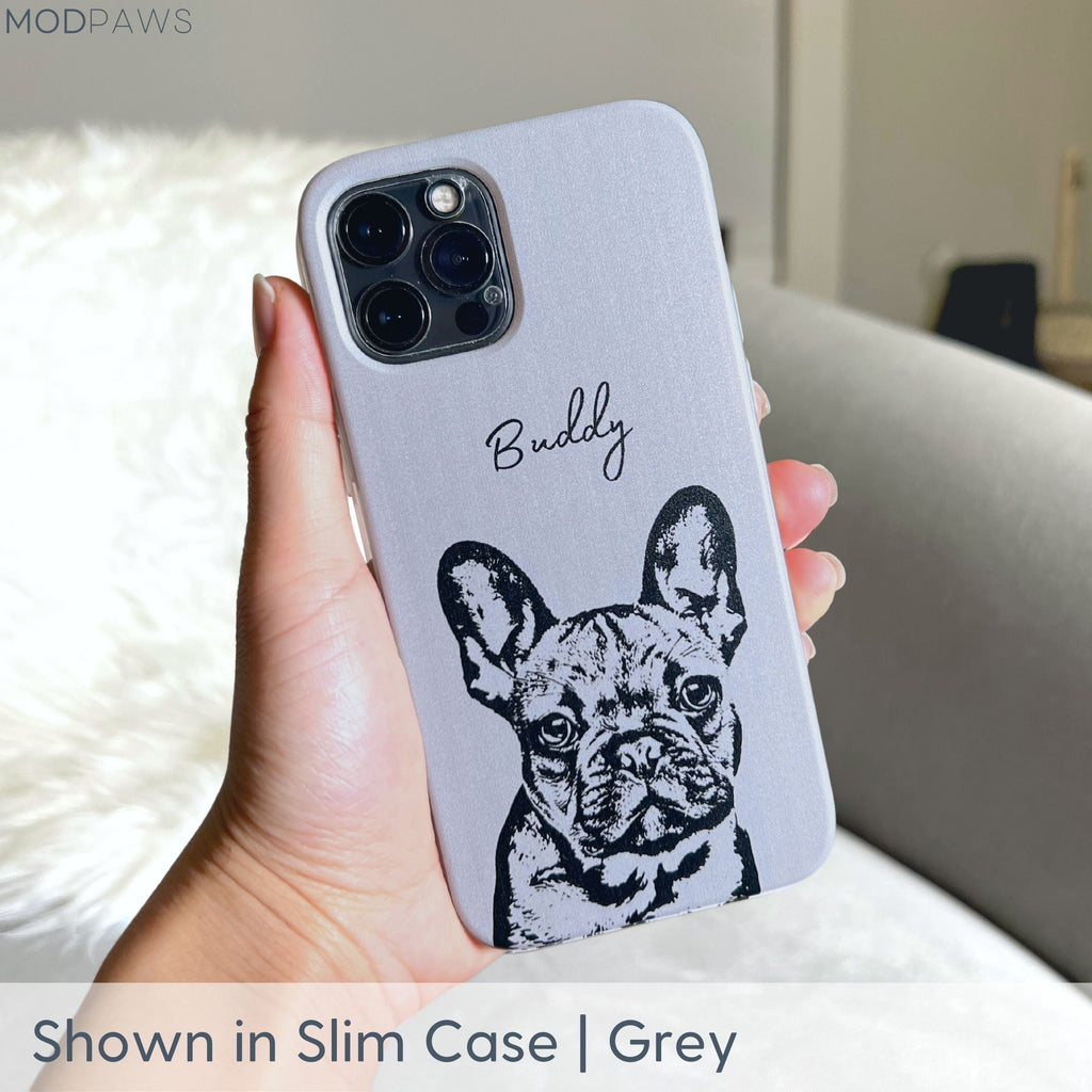 Custom Pet Phone Case - Pet Photo + Name