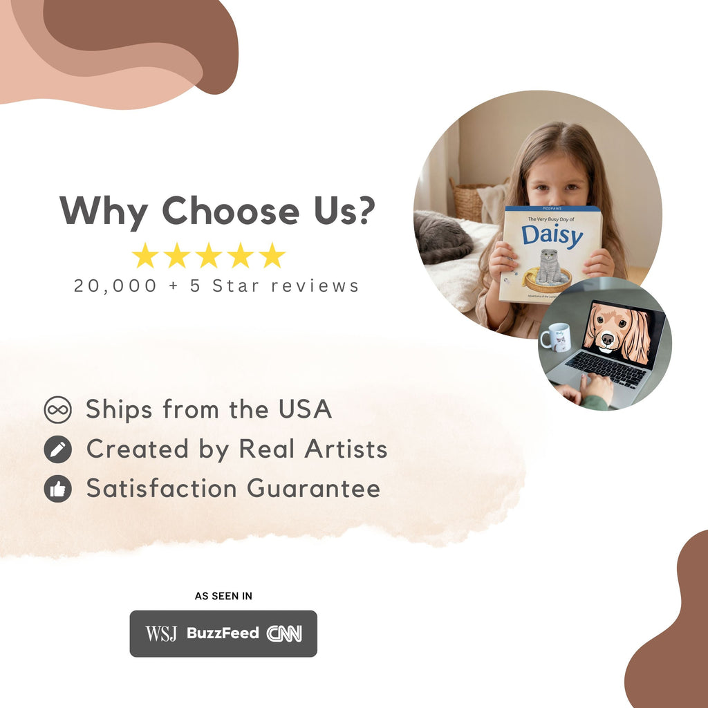 Custom Pet Kids Story Book - Pet Photo + Name