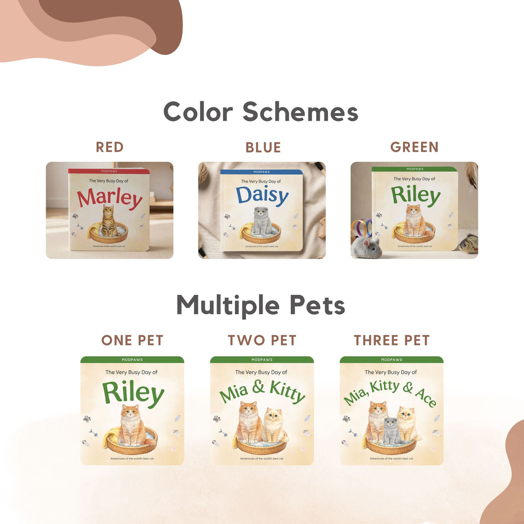 Custom Pet Kids Story Book - Pet Photo + Name