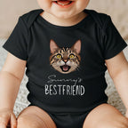 Custom Pet Baby Bodysuit - Pet Photo + Name