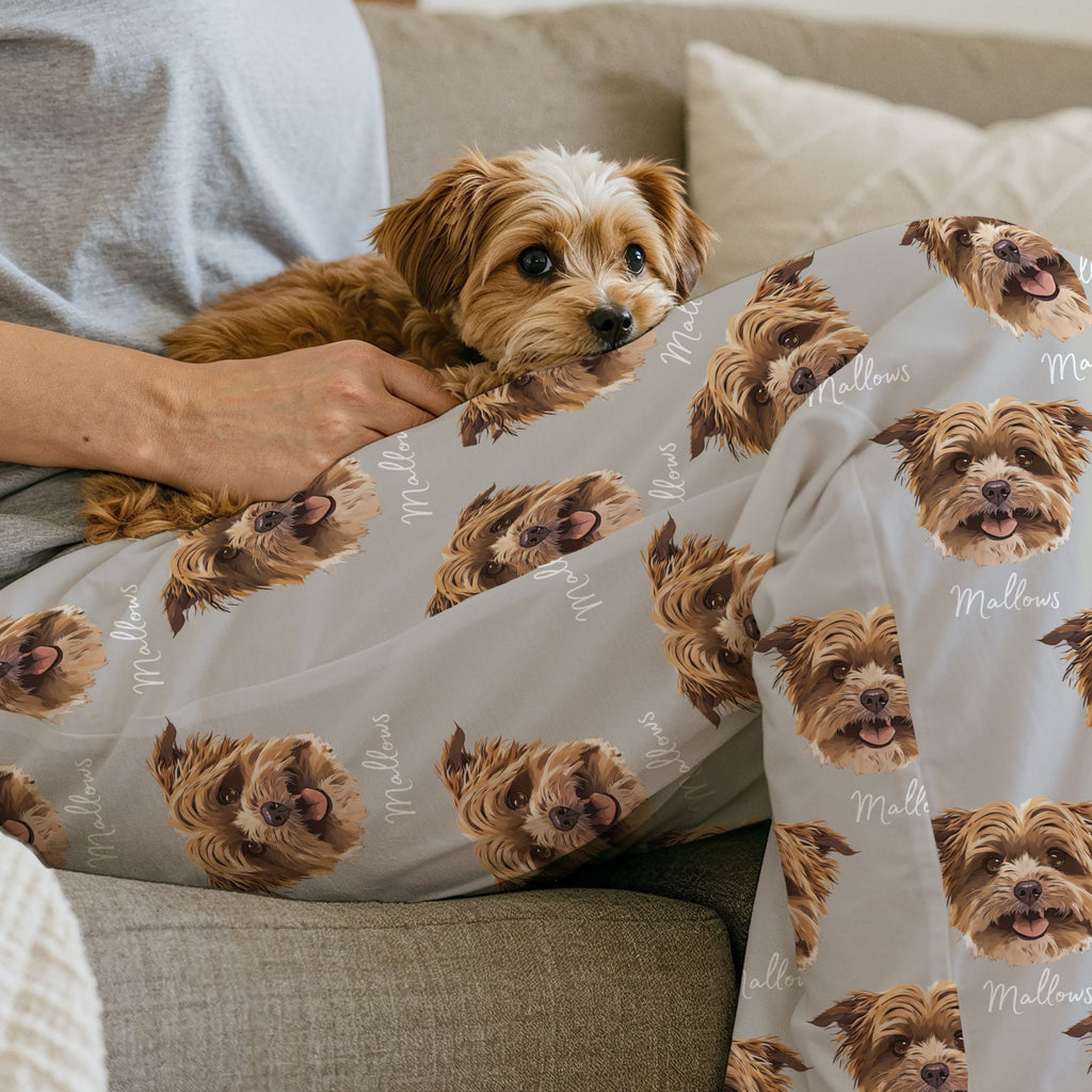 Custom Pet Pajamas Using Pet Photo + Name