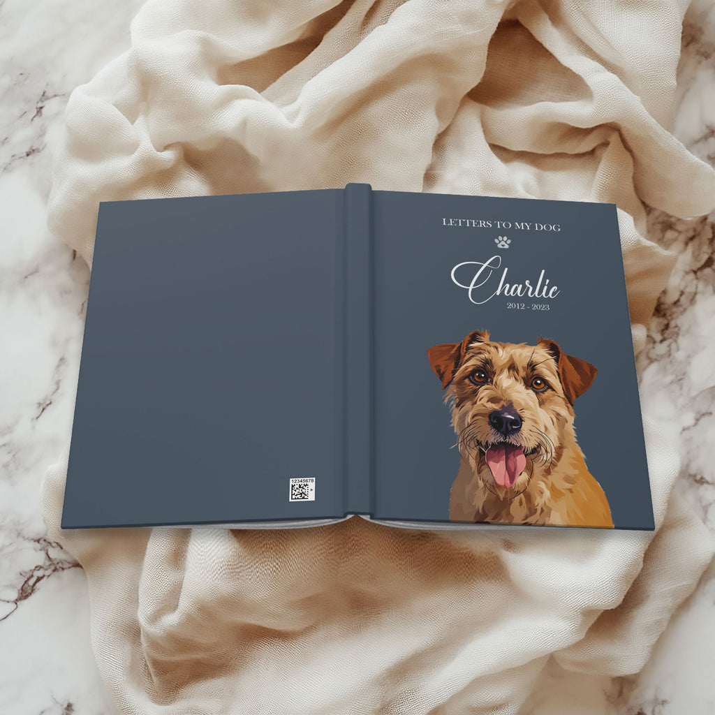 Custom Hardcover Journal with Pet Photo + Name