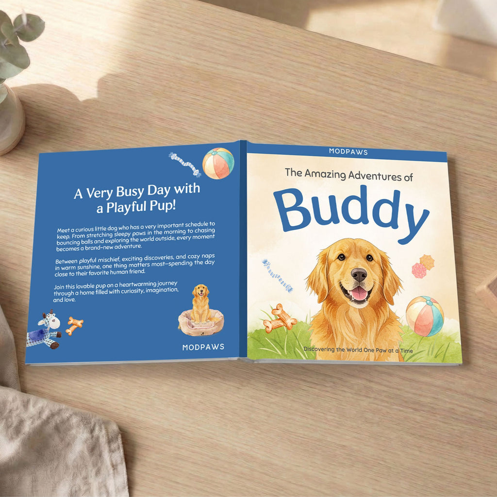 Custom Pet Kids Story Book - Pet Photo + Name
