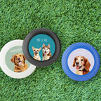 Custom Pet Flying Disc - Pet Photo + Name