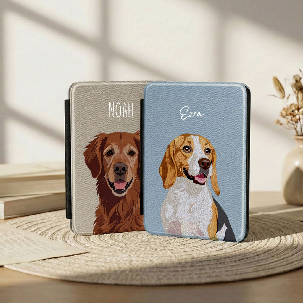 Custom Pet Kindle Case for Colorsoft Paperwhite (7") - Pet Photo + Name
