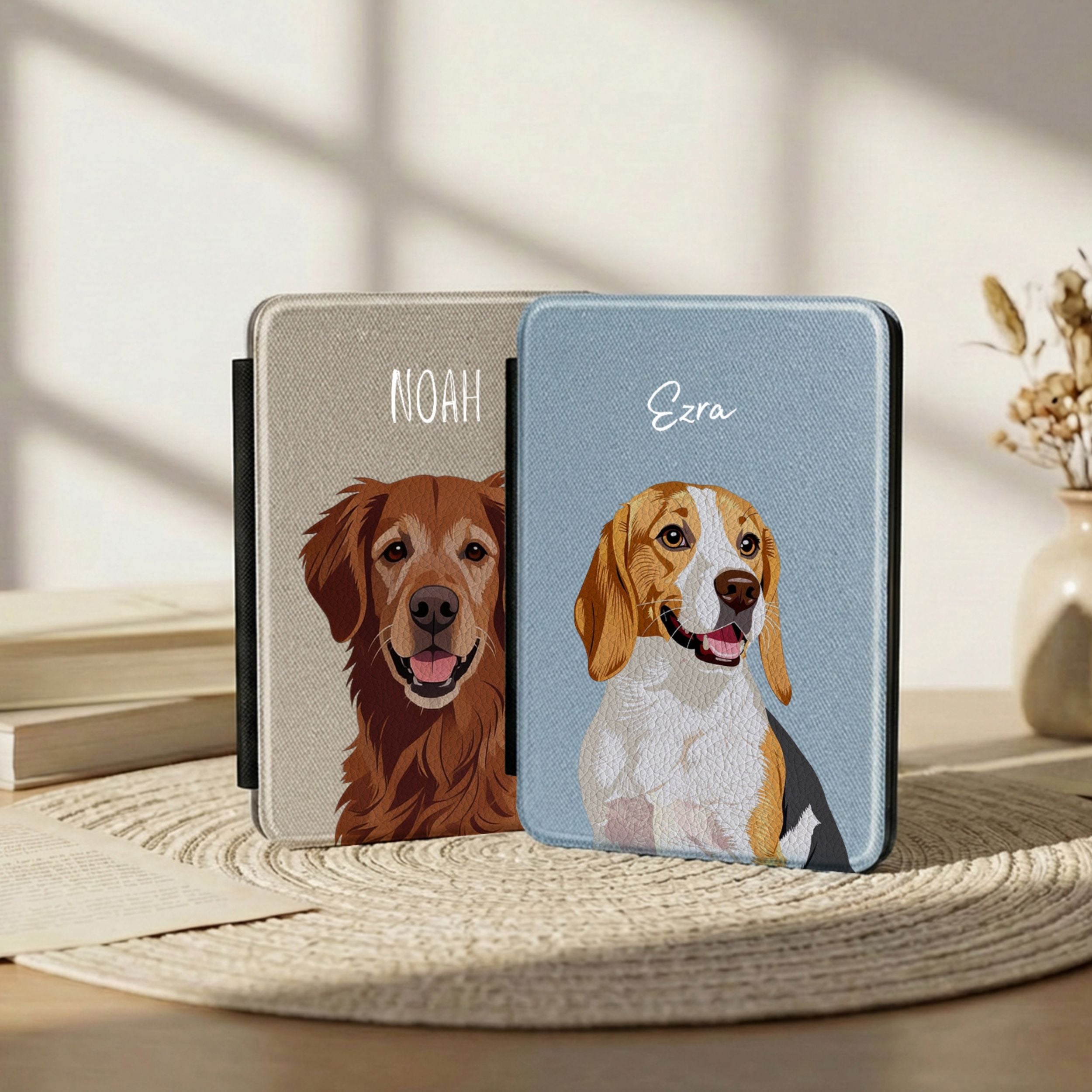 Custom Pet Kindle Case for Colorsoft Paperwhite (7") - Pet Photo + Name