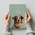 Custom Hardcover Journal with Pet Photo + Name