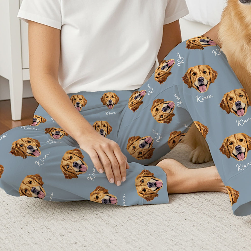Custom Pet Pajamas Using Pet Photo + Name