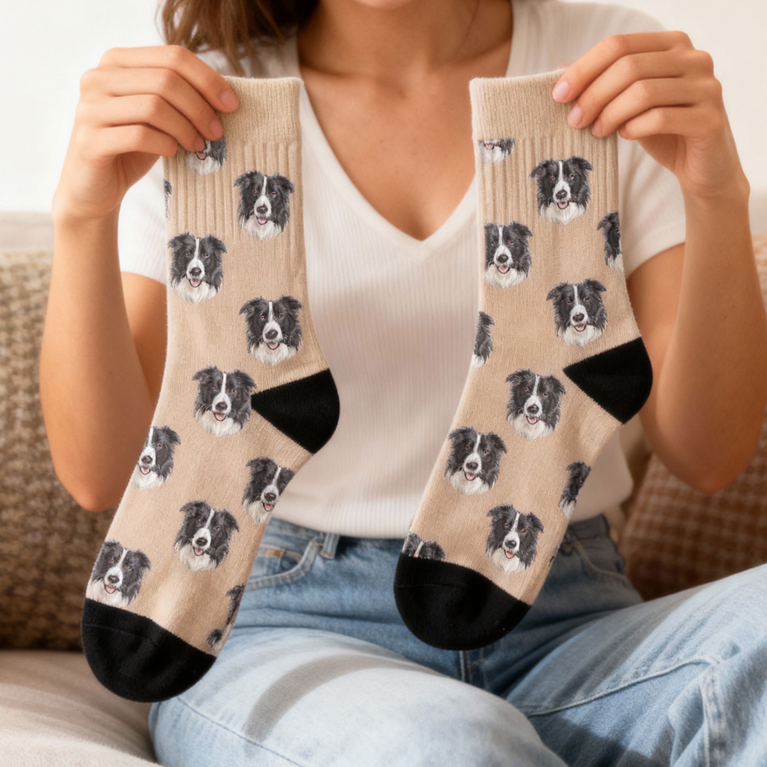Custom Pet Socks - Pet Photo