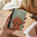 Custom Pet Passport Case - Pet Photo + Name