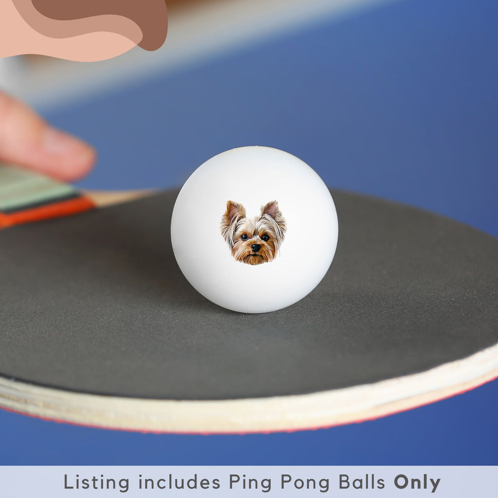 Custom Pet Ping Pong Balls - Pet Photo