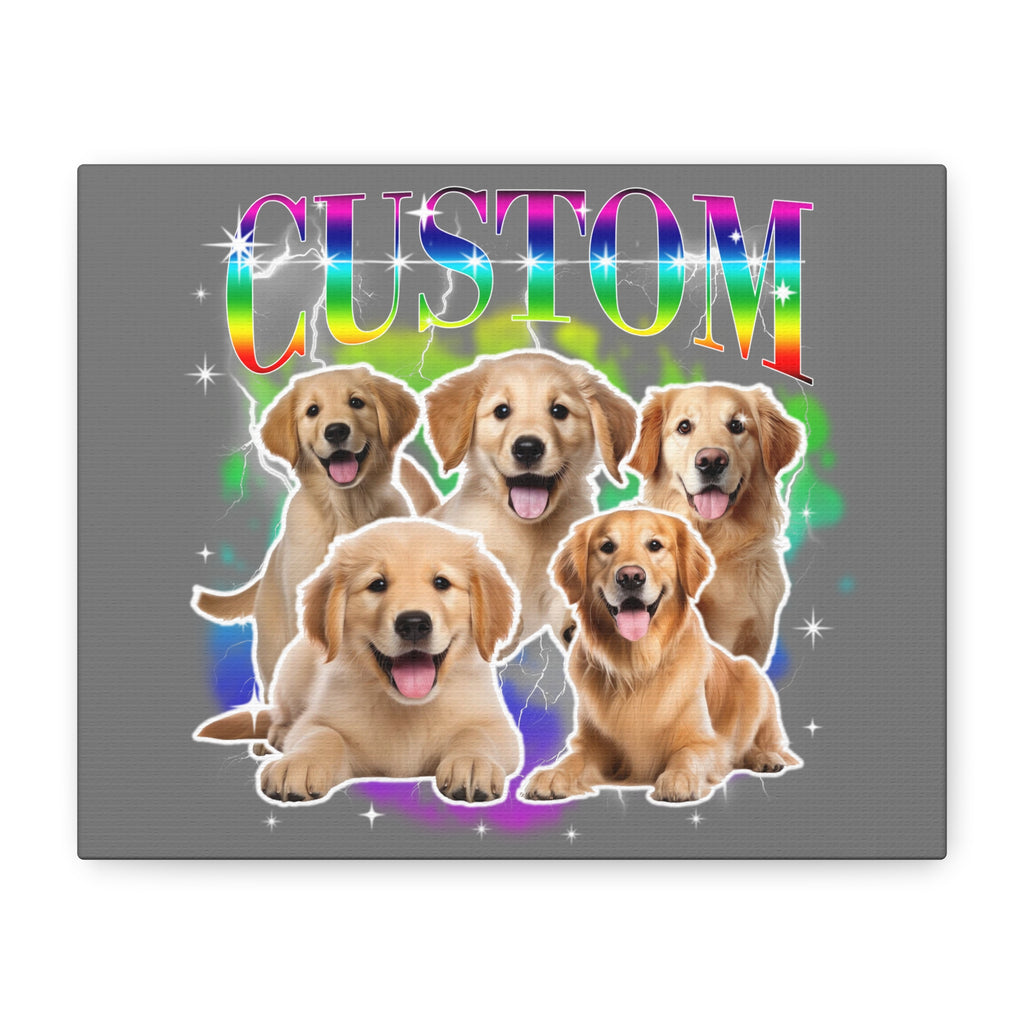 Pet Canvas - Photo And Name