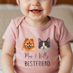 Custom Pet Baby Bodysuit - Pet Photo + Name