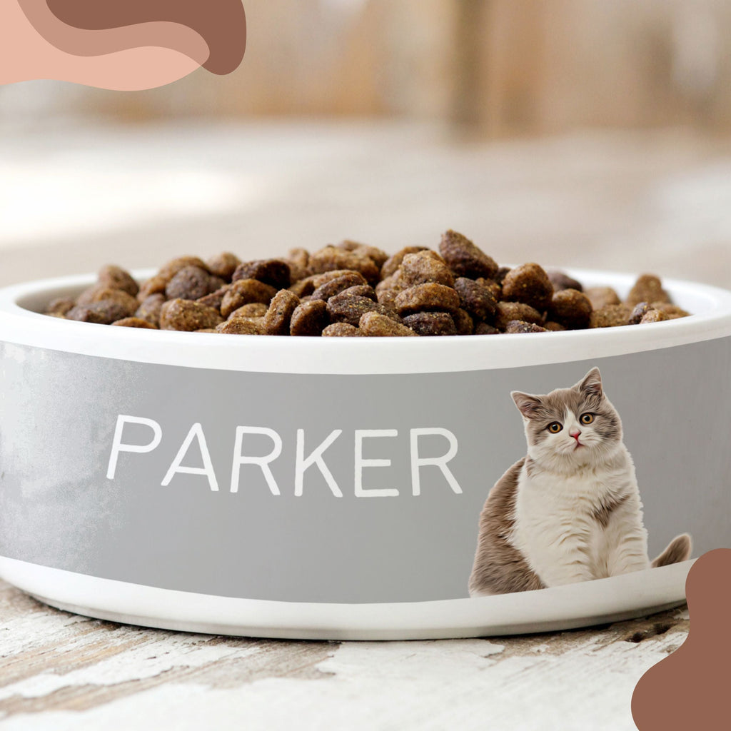 Custom Pet Bowl - Pet Photo + Name