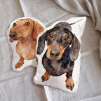 Custom Pet Shaped Cat Dog Pillow - Pet Photo