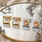 Custom Pet Photo Cufflinks Using Photo - Pet Face