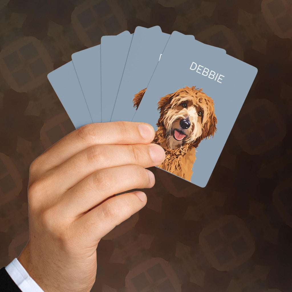 Custom Pet Playing Cards - Pet Photo