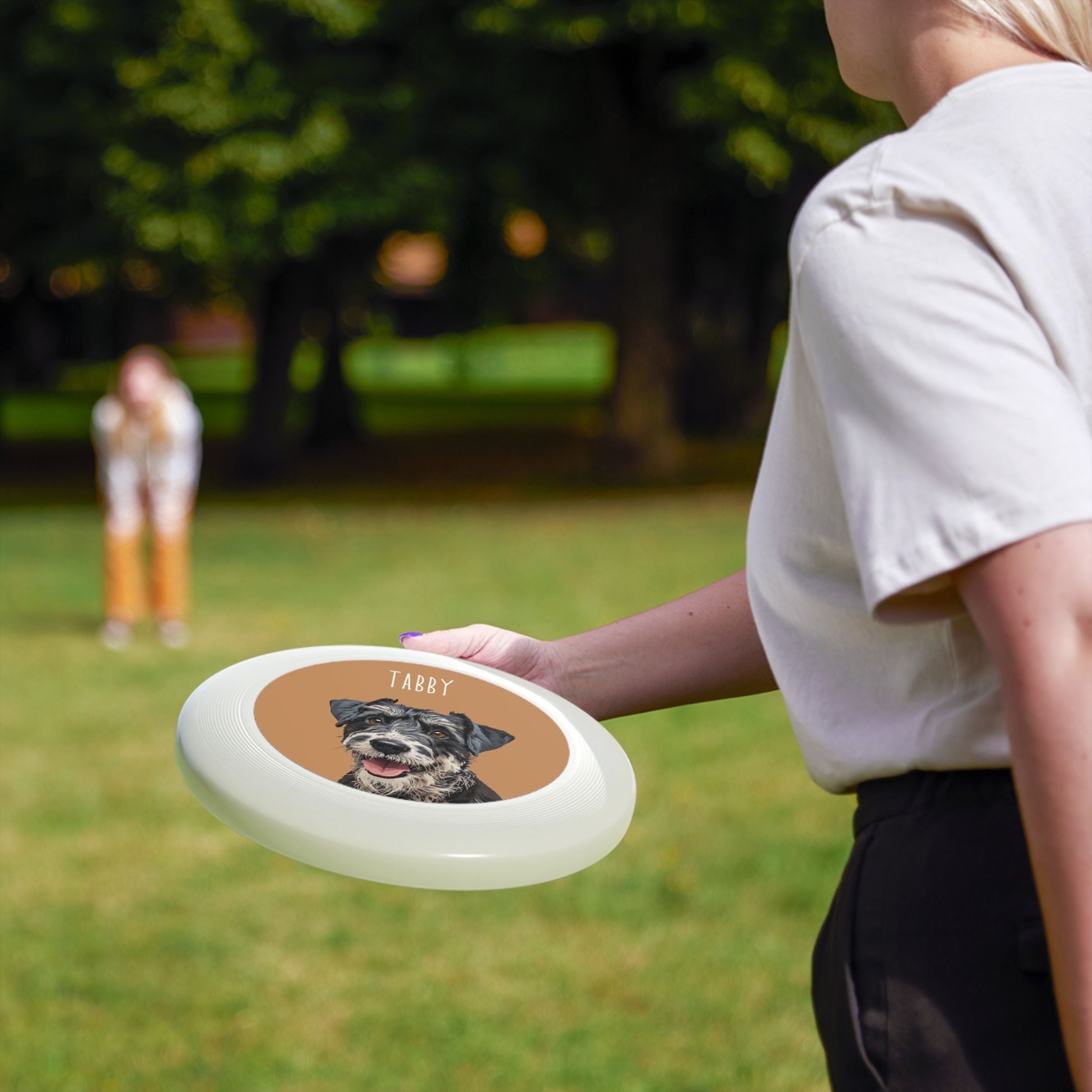 Custom Pet Flying Disc - Pet Photo + Name
