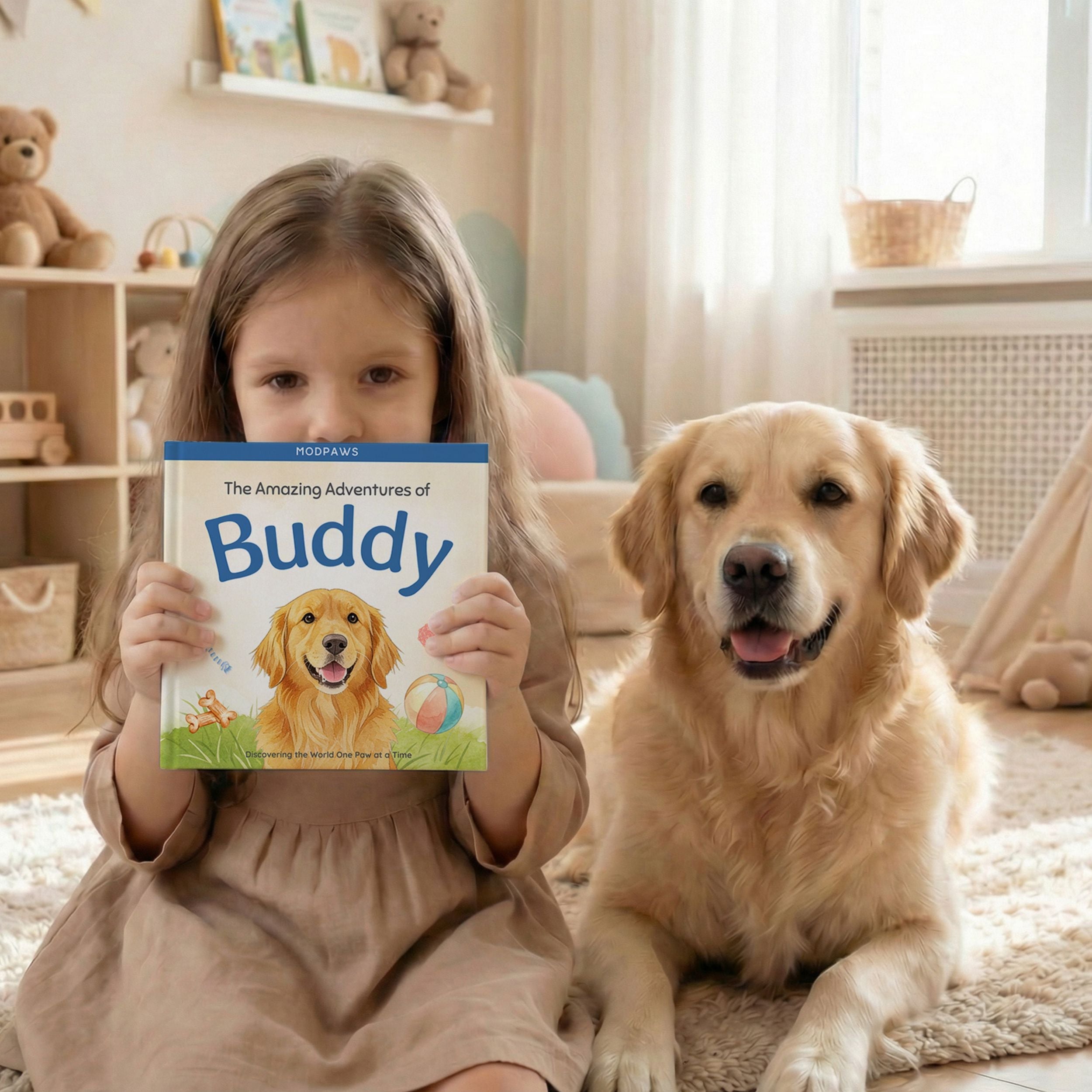 Custom Pet Kids Story Book - Pet Photo + Name