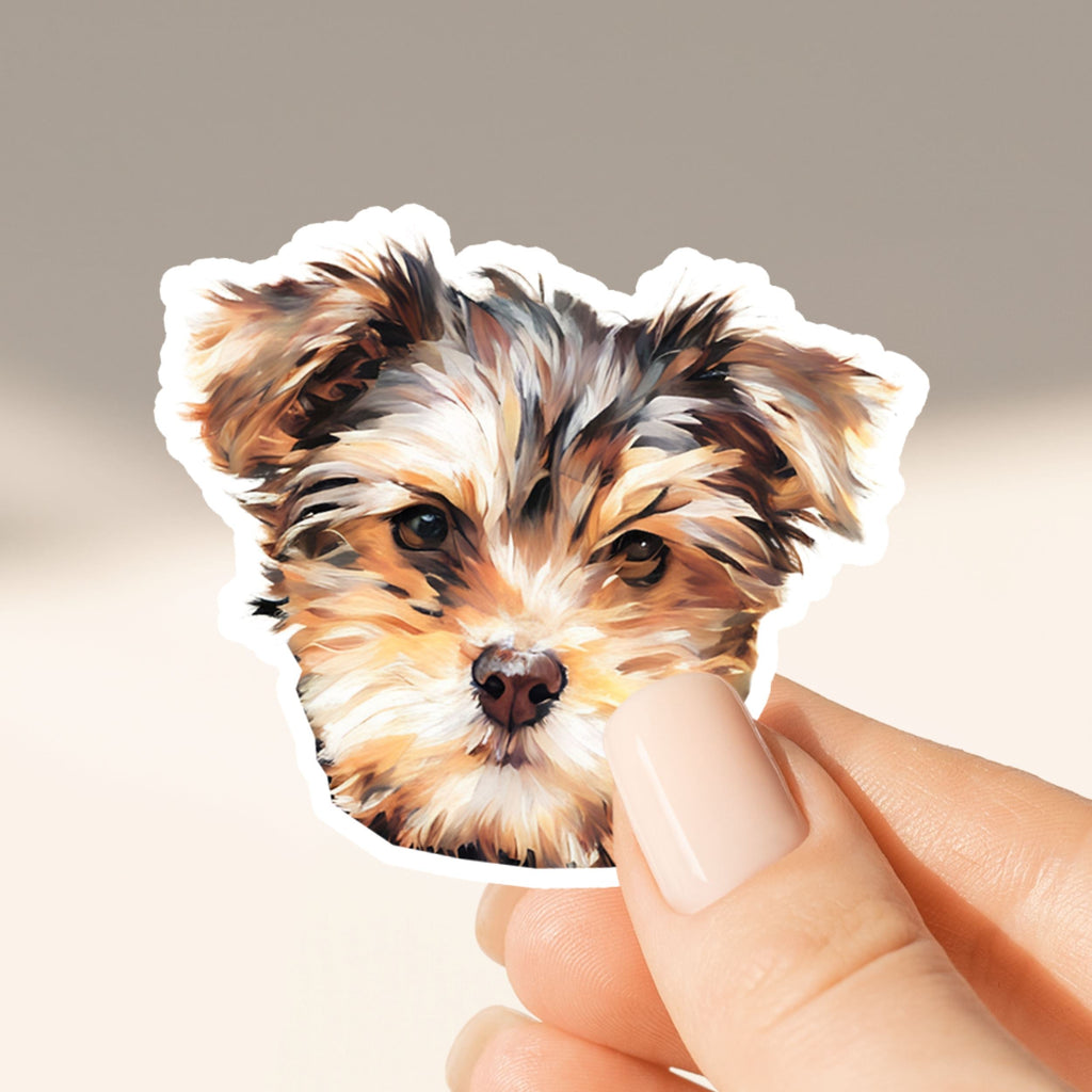Custom Color Pet Sticker - Pet Photo