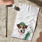 Custom Pet Golf Towel - Pet Photo + Name