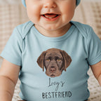 Custom Pet Baby Bodysuit - Pet Photo + Name