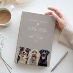 Custom Hardcover Journal with Pet Photo + Name