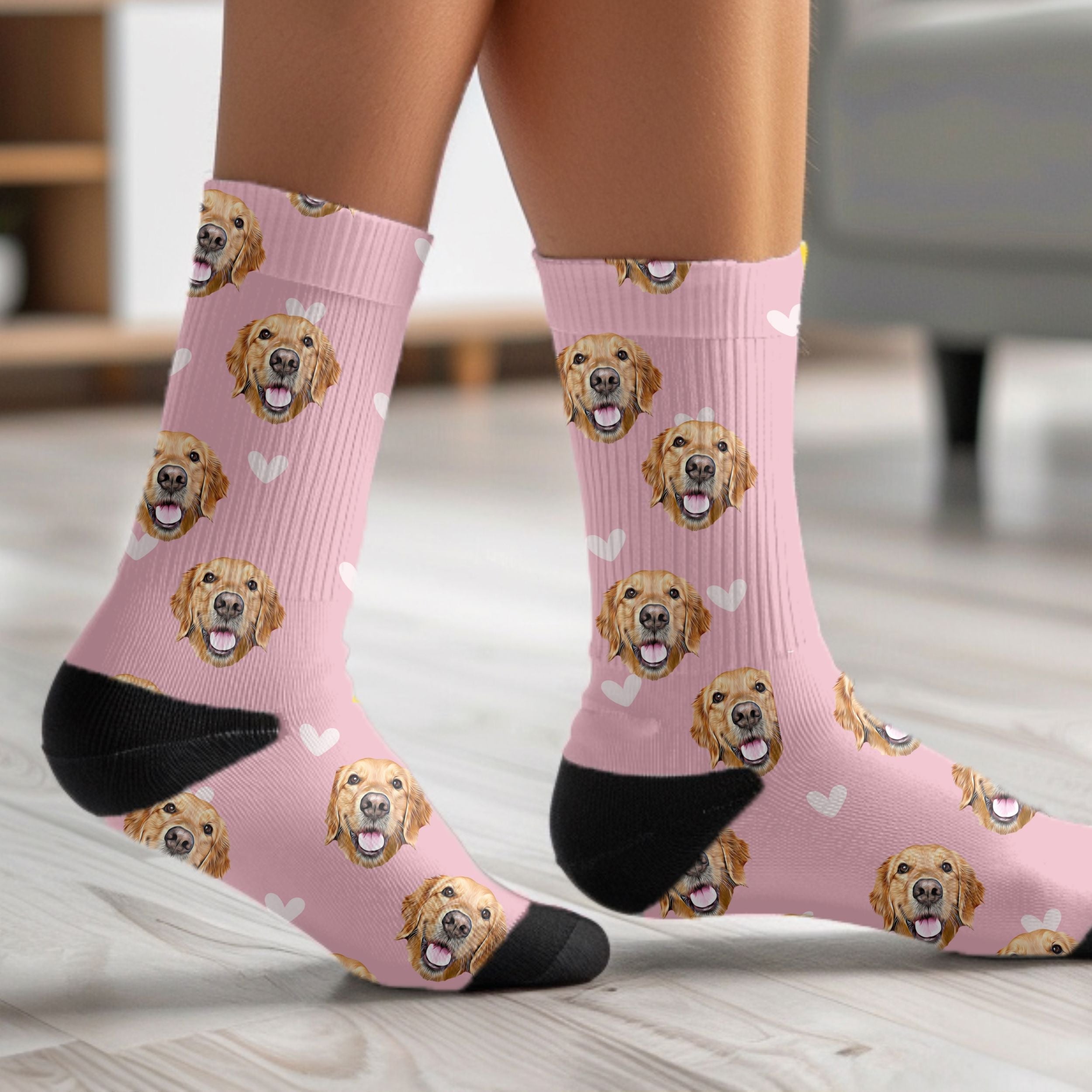 Custom Pet Socks - Pet Photo