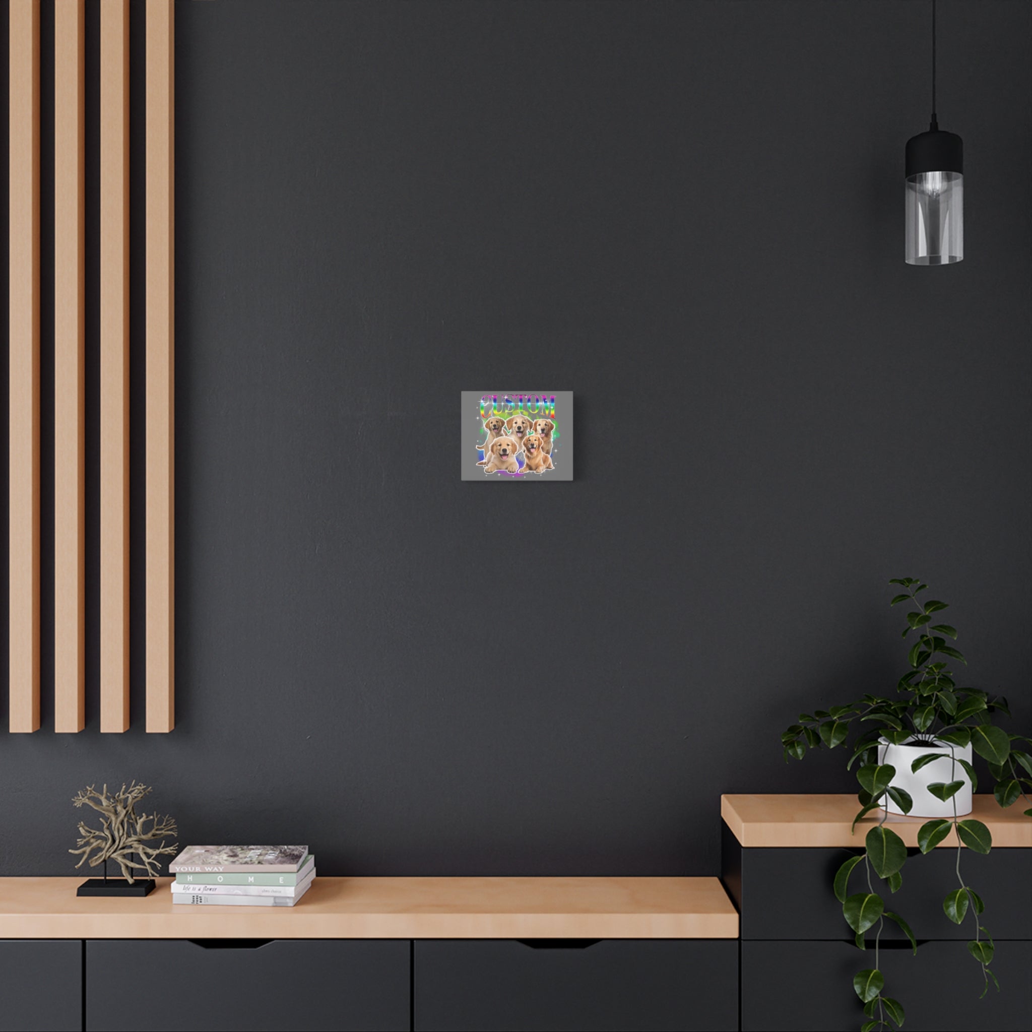 Pet Canvas - Photo And Name