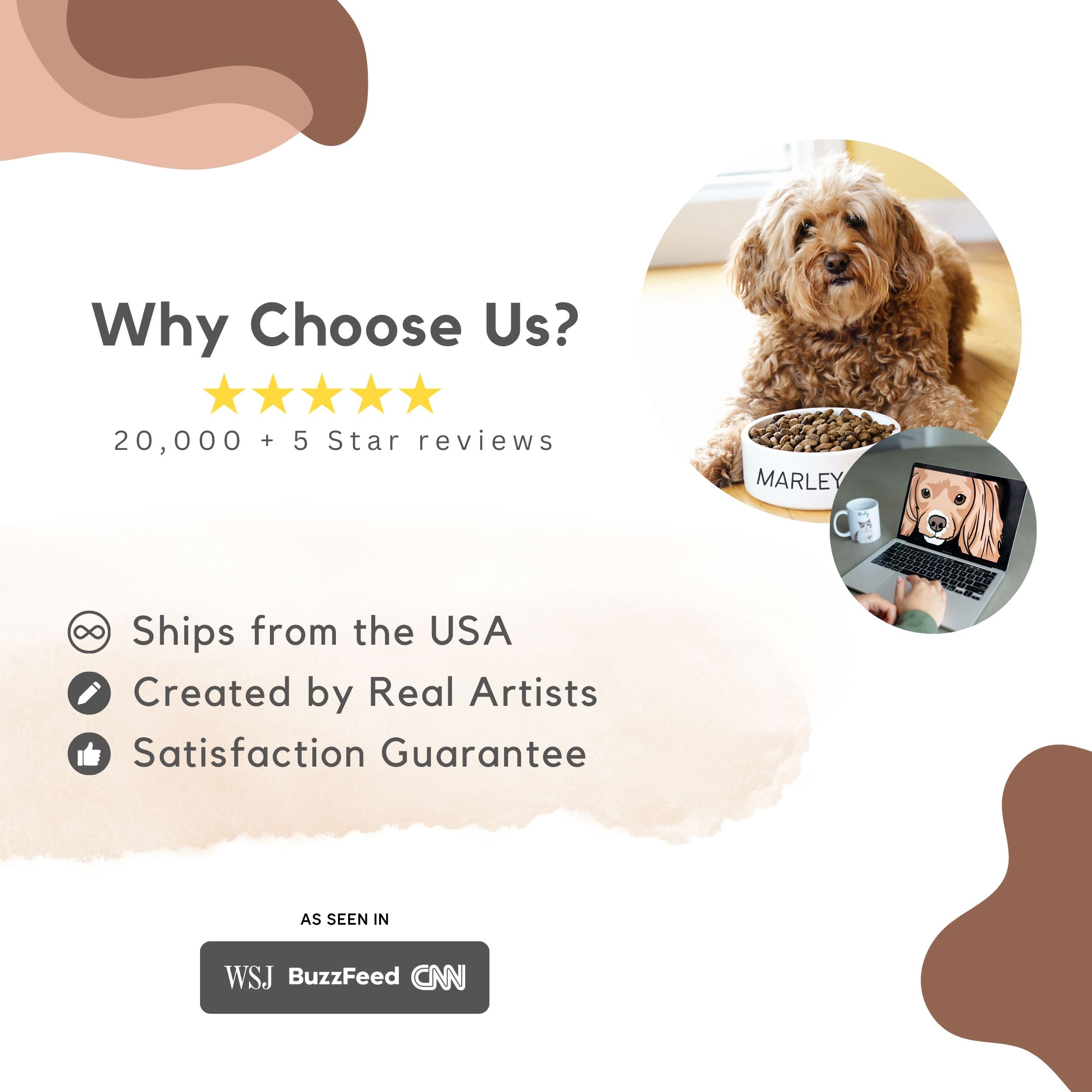 Custom Pet Bowl - Pet Photo + Name