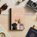 Custom Pet Passport Case - Pet Photo + Name